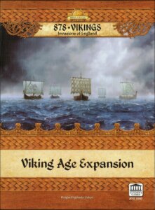 878 Vikings: Invasions of England – Viking Age Expansion board game cover