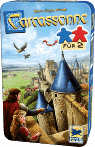 Carcassonne für 2 board game cover