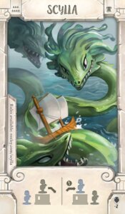 Santorini: Scylla Promo Card board game cover