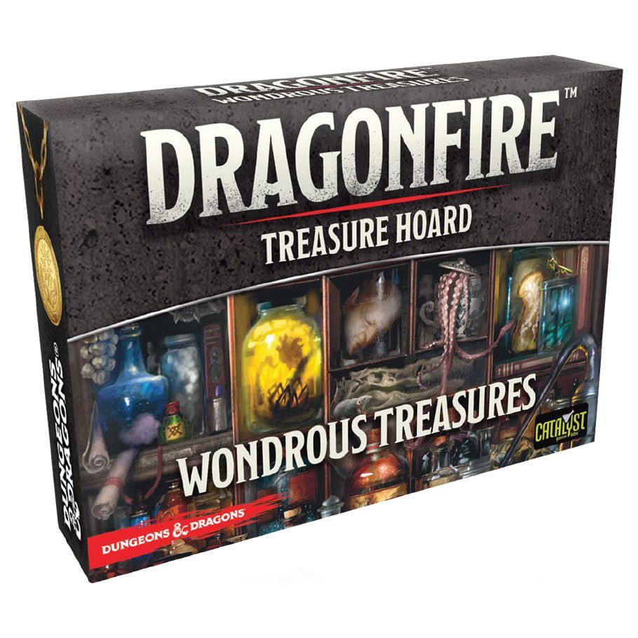 Dragonfire: Wondrous Treasures board game cover