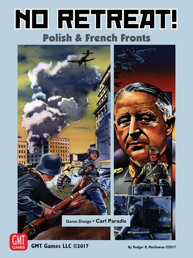 No Retreat!: Polish & French Fronts board game cover