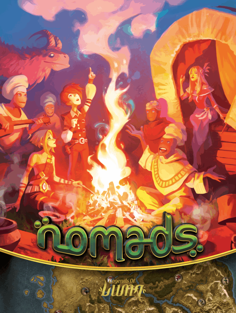 Nomads board game cover