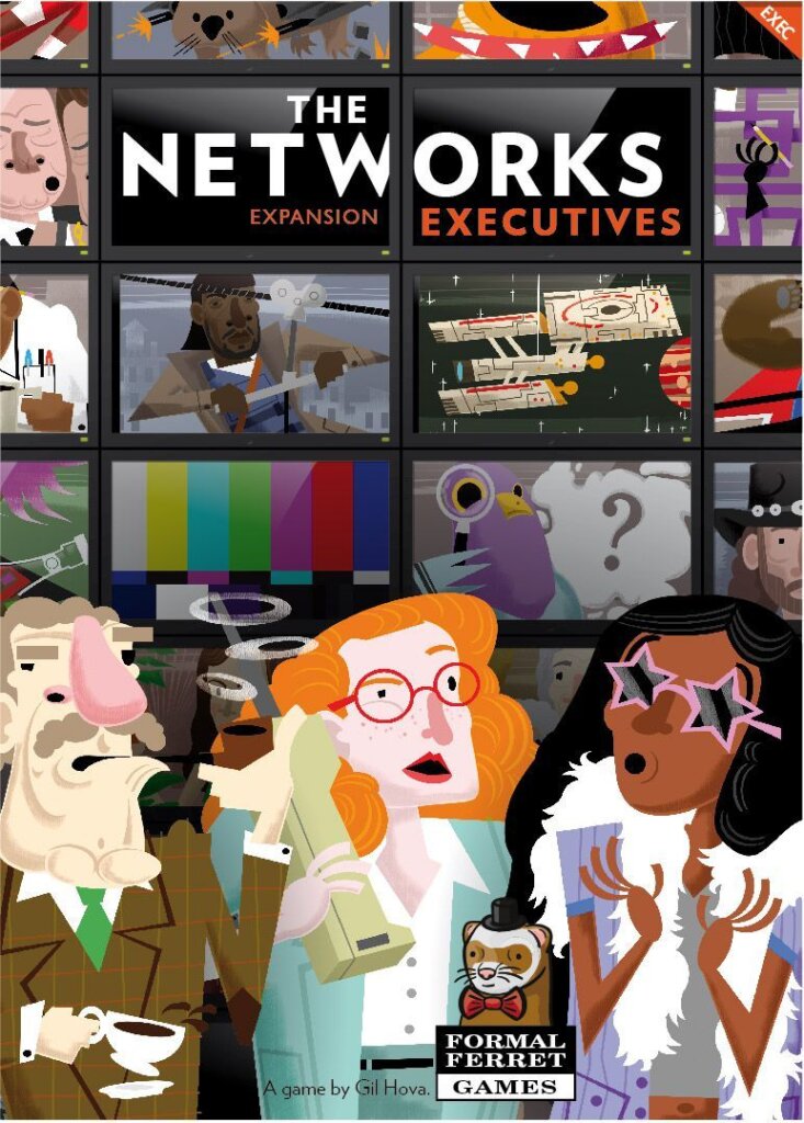 The Networks: Executives board game cover