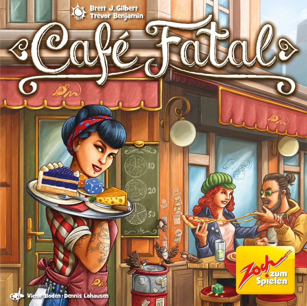 Café Fatal board game cover