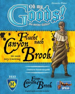 Oh My Goods!: Escape to Canyon Brook board game cover