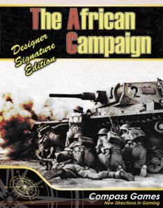 The African Campaign: Designer Signature Edition board game cover