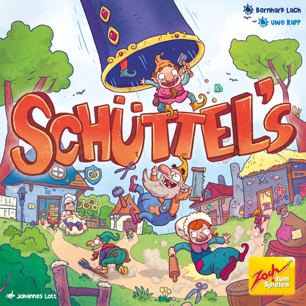 Schüttel’s board game cover