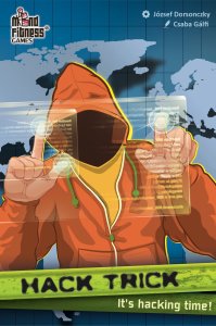 Hack Trick: It’s Hacking Time board game cover