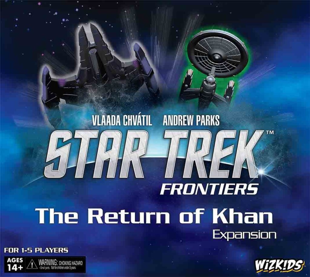 Star Trek: Frontiers – The Return of Khan board game cover