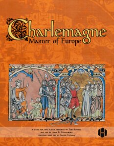 Charlemagne, Master of Europe board game cover