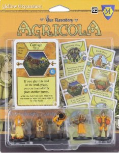 Agricola Game Expansion: Yellow board game cover