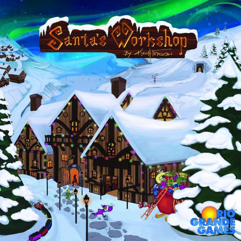 Santa’s Workshop board game cover
