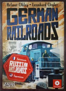 Russian Railroads: German Railroads board game cover
