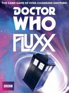 Doctor Who Fluxx board game cover