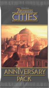 7 Wonders: Cities Anniversary Pack board game cover
