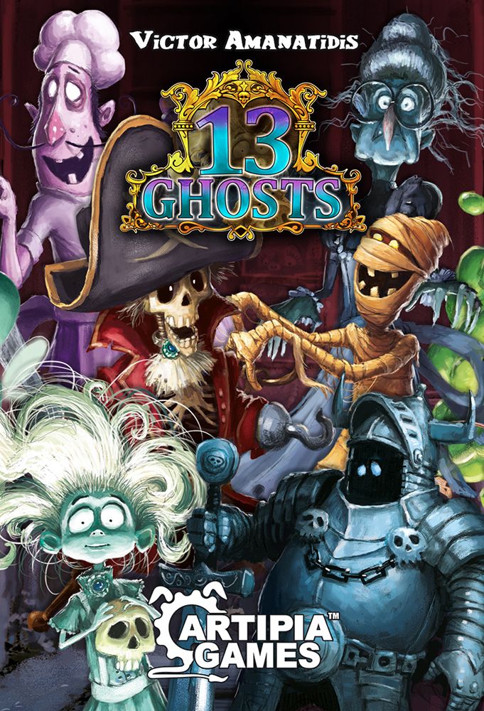 13 Ghosts board game cover