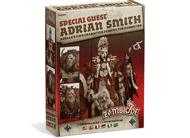 Zombicide: Green Horde Special Guest Box – Adrian Smith 2 board game cover