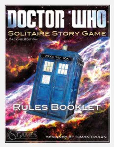 Doctor Who: Solitaire Story Game (Second Edition) board game cover