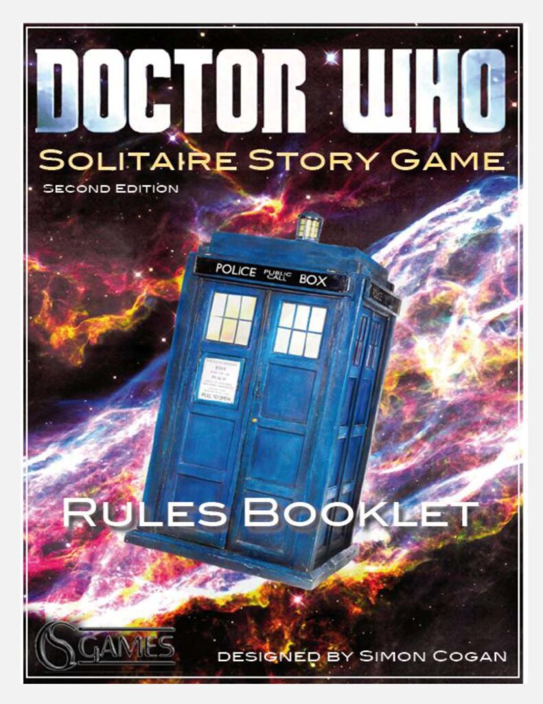 Doctor Who: Solitaire Story Game (Second Edition) board game cover