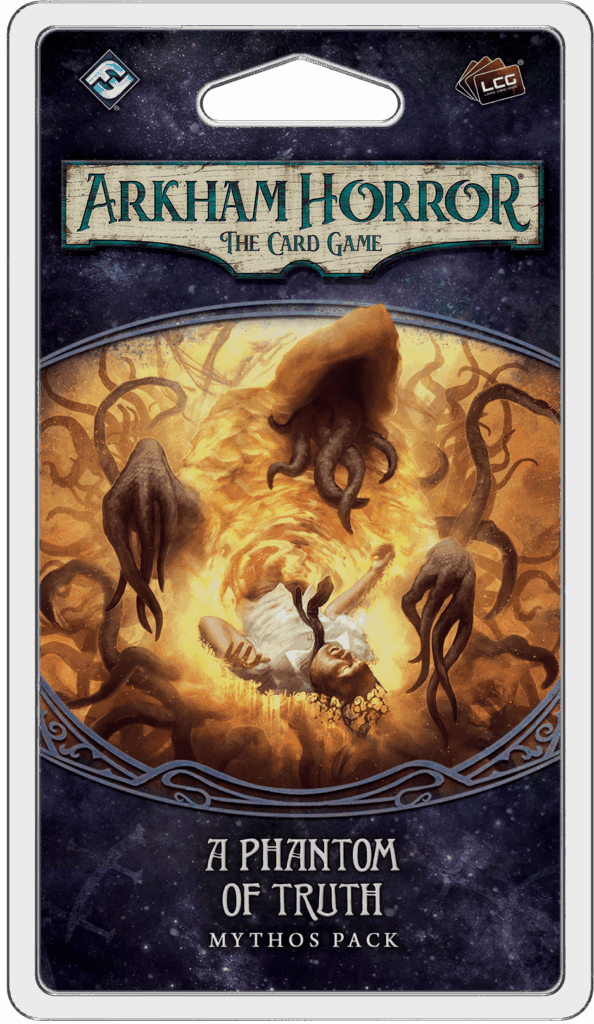 Arkham Horror: The Card Game – A Phantom of Truth: Mythos Pack board game cover