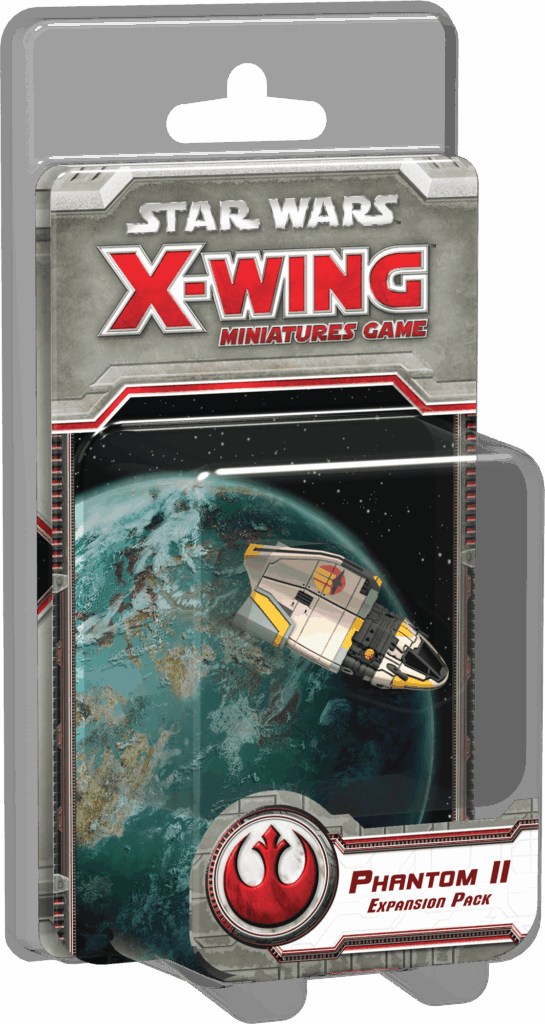 Star Wars: X-Wing Miniatures Game – Phantom II Expansion Pack board game cover