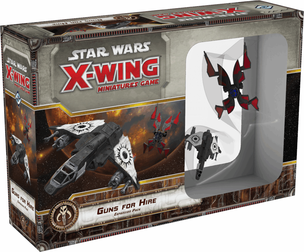 Star Wars: X-Wing Miniatures Game – Guns for Hire Expansion Pack board game cover