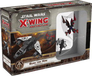 Star Wars: X-Wing Miniatures Game – Guns for Hire Expansion Pack board game cover