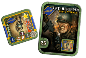 Heroes of Normandie: US Rangers board game cover