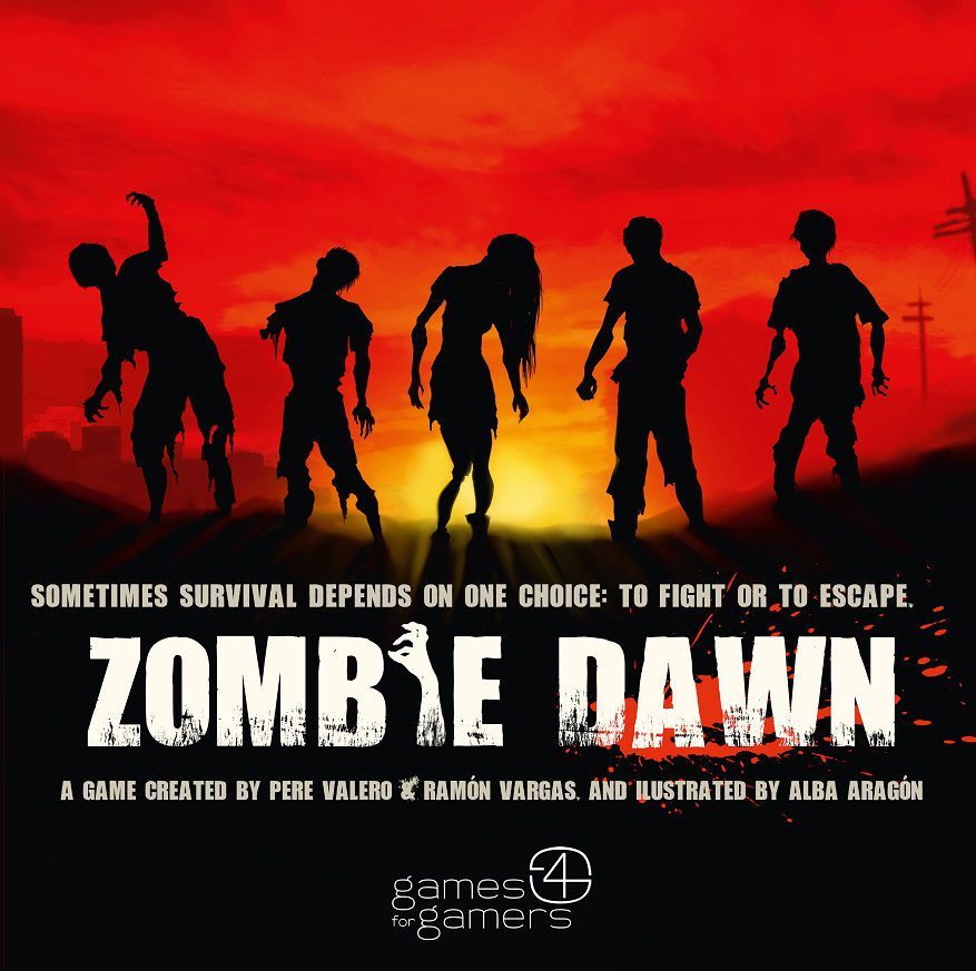 Zombie Dawn board game cover