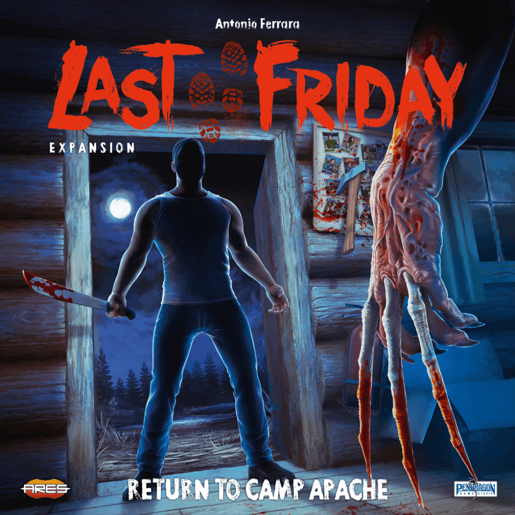 Last Friday: Return to Camp Apache board game cover