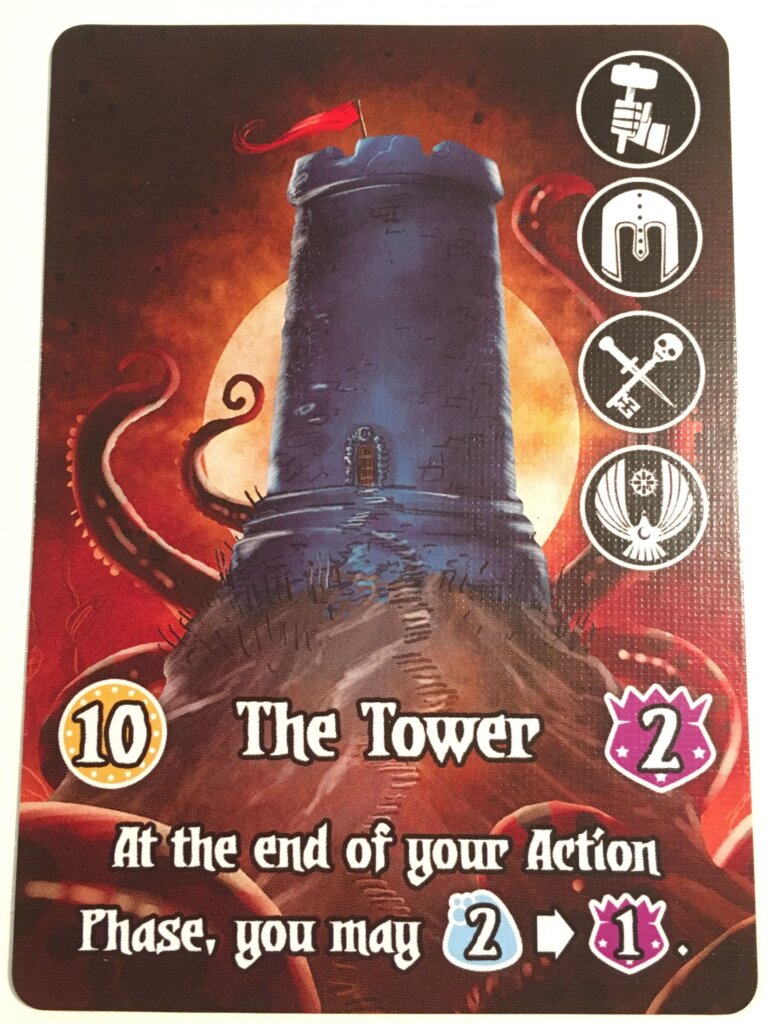 Valeria: Card Kingdoms – The Tower board game cover