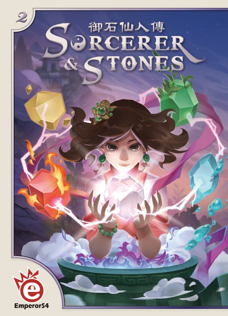 Sorcerer & Stones board game cover