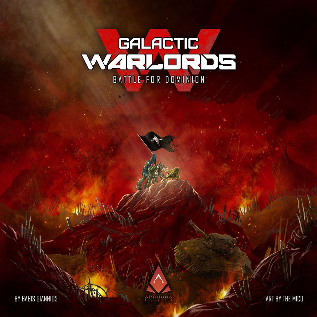 Galactic Warlords: Battle for Dominion board game cover