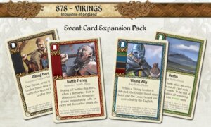 878 Vikings: Invasions of England – Event Card Expansion Pack board game cover