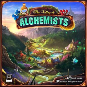 The Valley of Alchemists board game cover