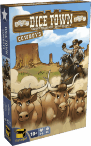 Dice Town: Cowboys board game cover
