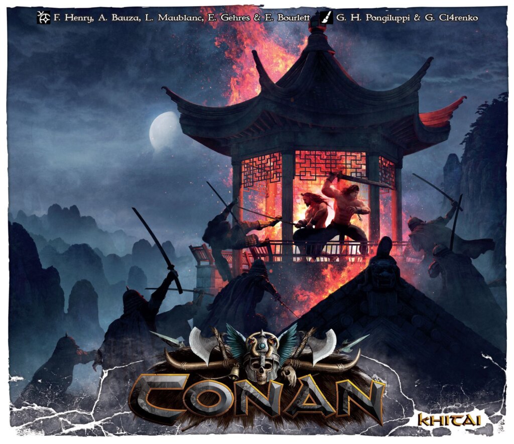 Conan: Khitai board game cover