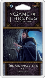 A Game of Thrones: The Card Game (Second Edition) – The Archmaester’s Key board game cover