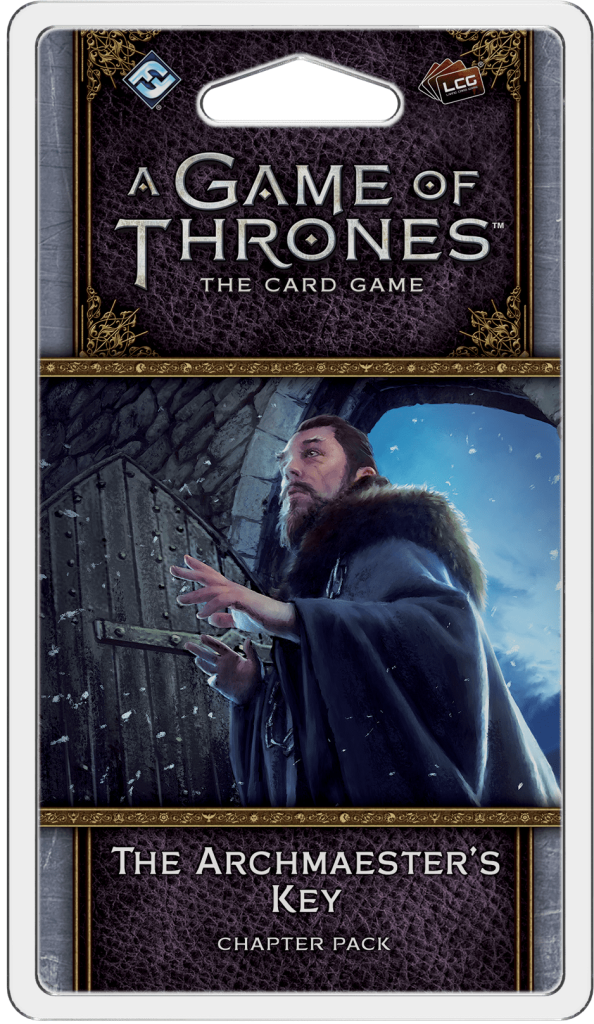 A Game of Thrones: The Card Game (Second Edition) – The Archmaester’s Key board game cover