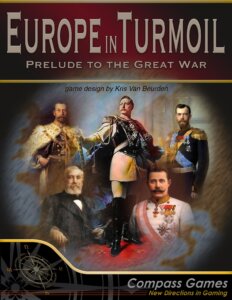 Europe in Turmoil: Prelude to the Great War board game cover