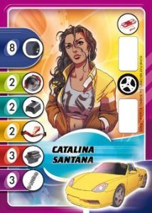 Formula D: Catalina Santana Promo board game cover
