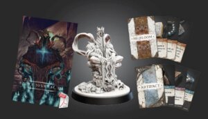 Folklore: The Affliction – Demons & Dark Artifacts board game cover
