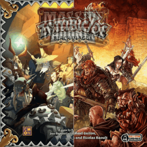 Massive Darkness: Black Plague Crossover Set board game cover