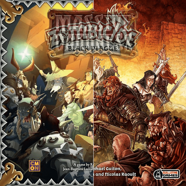 Massive Darkness: Black Plague Crossover Set board game cover