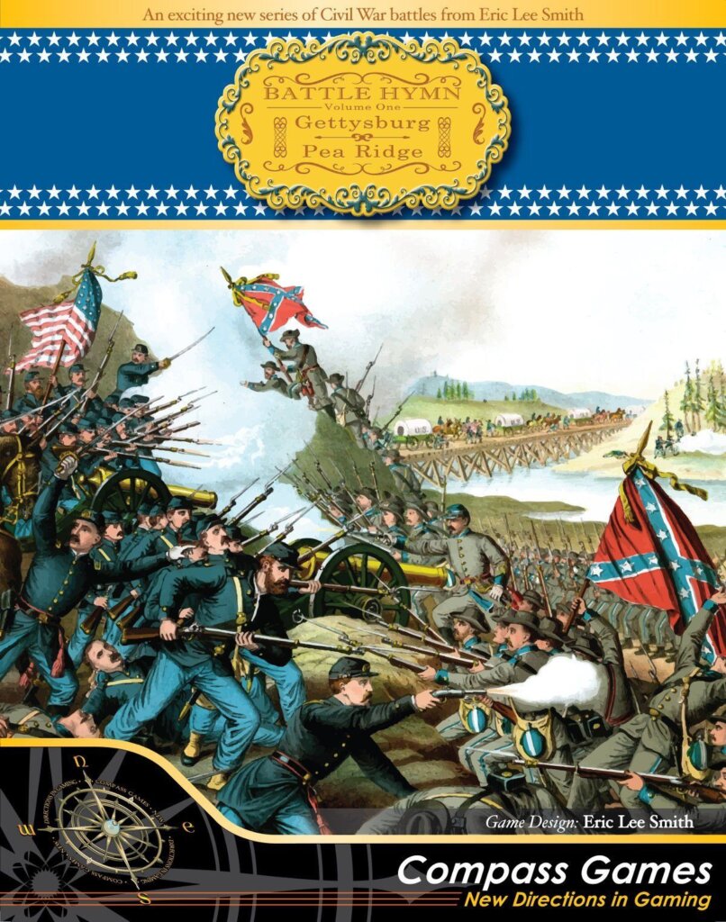 Battle Hymn Vol. 1: Gettysburg and Pea Ridge board game cover