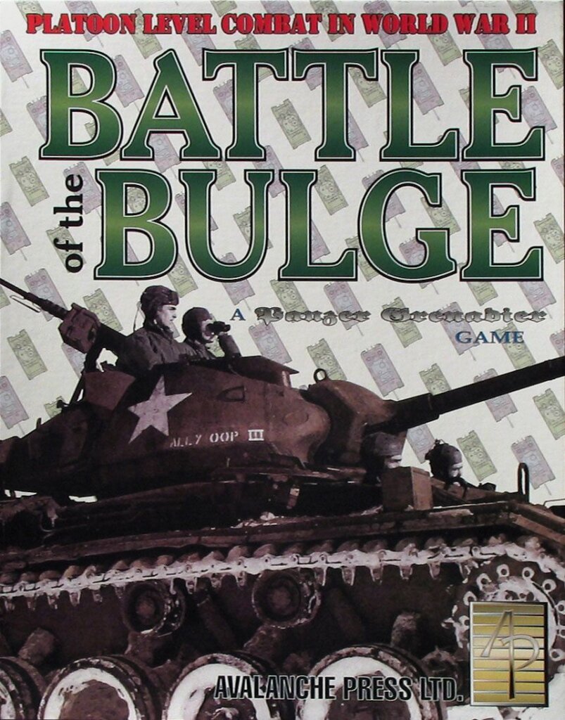 Battle of the Bulge: Platoon Level Combat in World War II – A Panzer Grenadier Game board game cover