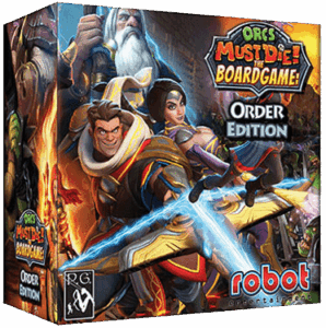 Orcs Must Die! The Board Game: Order Edition board game cover