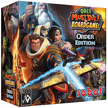 Orcs Must Die! The Board Game: Order Edition board game cover