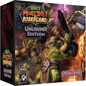 Orcs Must Die! The Board Game: Unchained Edition board game cover
