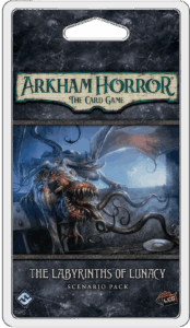 Arkham Horror: The Card Game – The Labyrinths of Lunacy: Scenario Pack board game cover